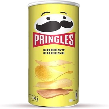Pringles 165Gm-Cheesy Cheese, 19 Pieces Per Carton
